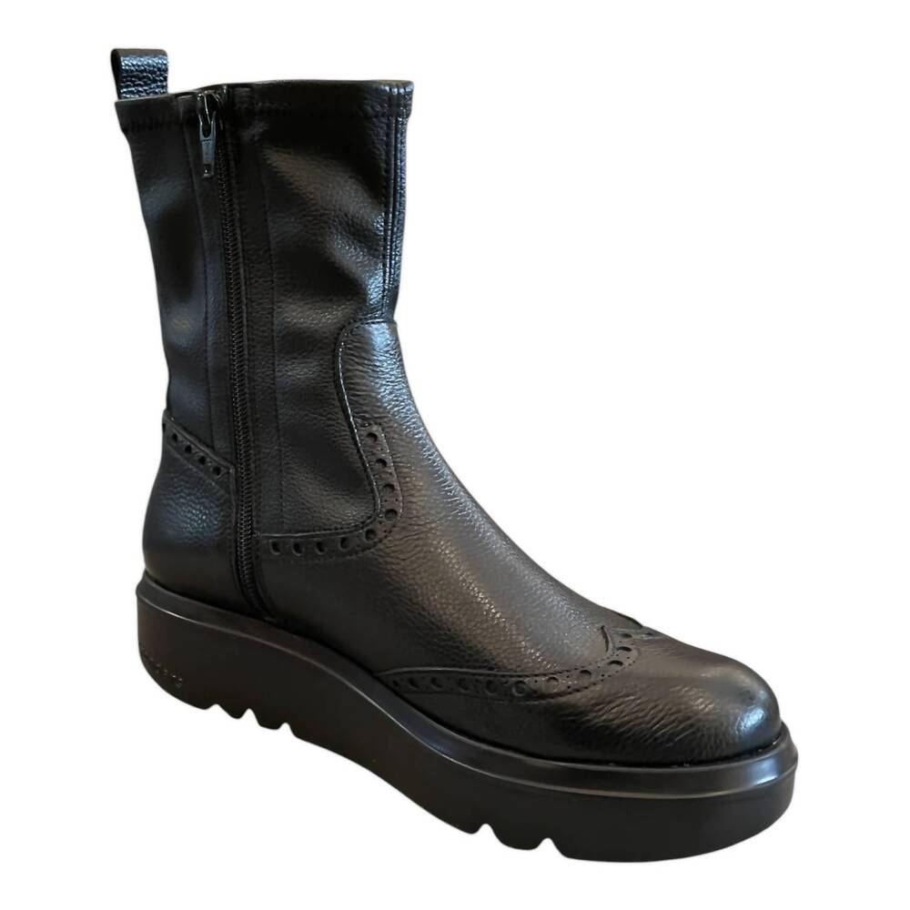 NEW WONDERS women's wild ankle boots in negro